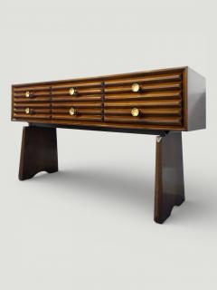 Paolo Buffa Italian Mid Century Sculptural Sideboard designed by Paolo Buffa 1940s - 4609748