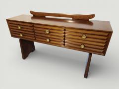 Paolo Buffa Italian Mid Century Sculptural Sideboard designed by Paolo Buffa 1940s - 4609756