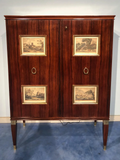 Paolo Buffa Italian Mid Century Sideboard or Bar Cabinet by Paolo Buffa 1950s - 2601658