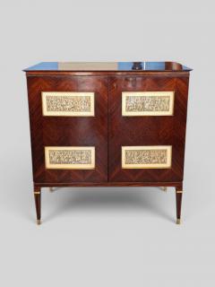 Paolo Buffa Italian Mid Century Sideboard or Bar Cabinet by Paolo Buffa 1950s - 4742867