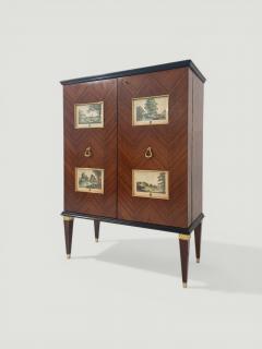 Paolo Buffa Italian Midcentury Sideboard or Cabinet Bar designed By Paolo Buffa in 1950s - 4612888