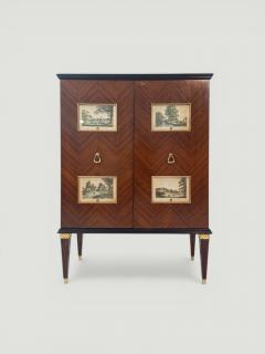 Paolo Buffa Italian Midcentury Sideboard or Cabinet Bar designed By Paolo Buffa in 1950s - 4612889
