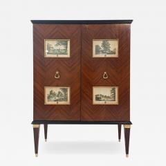 Paolo Buffa Italian Midcentury Sideboard or Cabinet Bar designed By Paolo Buffa in 1950s - 4614146