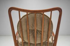 Paolo Buffa Italian Modern Chairs with Upholstered Cushions by Paolo Buffa Italy 1950s - 3245645