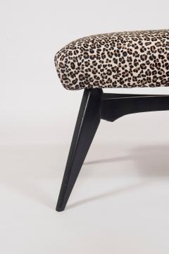 Paolo Buffa Italian Modern Ebonized Bench Attributed To Paolo Buffa - 4817197