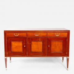 Paolo Buffa Italian Neoclassic Paolo Buffa Fruitwood Sideboard For Arrighi Serafino 1950ca - 4334772