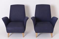 Paolo Buffa Lounge Chairs in the Manner of Paolo Buffa c 1950 - 1101721