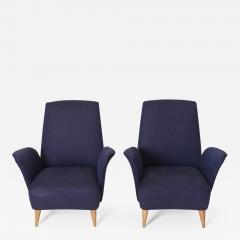 Paolo Buffa Lounge Chairs in the Manner of Paolo Buffa c 1950 - 1103116