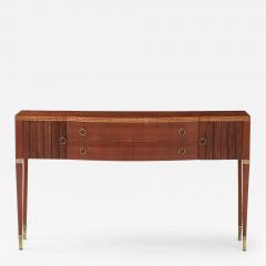 Paolo Buffa Mahogany and Maple Sideboard Buffet or Console by Paolo Buffa - 4678065