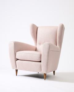 Paolo Buffa Mid Century Armchair by Paolo Buffa Italy c 1950 - 3666429