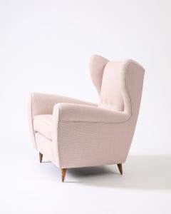 Paolo Buffa Mid Century Armchair by Paolo Buffa Italy c 1950 - 3666432