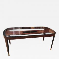 Paolo Buffa Mid Century Dining Table in Cherrywood by Paolo Buffa for Arrighi Italy 1940s - 654451