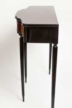 Paolo Buffa Mid Century Italian Serpentine Console Table Attributed to Paola Buffa - 4587044
