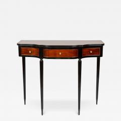 Paolo Buffa Mid Century Italian Serpentine Console Table Attributed to Paola Buffa - 4590464
