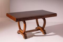 Paolo Buffa Oak dining table Italian manufacture in the style of Paolo Buffa 1940s - 4473160