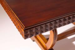 Paolo Buffa Oak dining table Italian manufacture in the style of Paolo Buffa 1940s - 4473171
