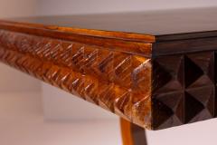 Paolo Buffa Oak dining table Italian manufacture in the style of Paolo Buffa 1940s - 4473172