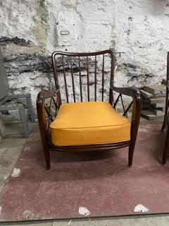 Paolo Buffa PAIR OF WALNUT LOUNGE CHAIRS BY PAOLO BUFFA - 3365577