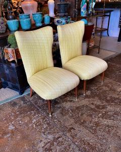 Paolo Buffa Pair Mid Century Paolo Buffa Attributed Chairs - 2586848