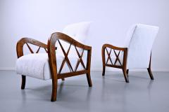 Paolo Buffa Pair Of Armchairs In The Style Of Paolo Buffa - 1824817