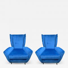 Paolo Buffa Pair Of Italian Modern Lounge Chairs - 4379306