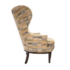 Paolo Buffa Pair Of Stylish Wingback Chairs In The Style Of Paolo Buffa 1950s - 3512070