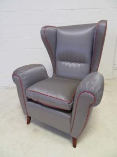 Paolo Buffa Pair of 1960s Italian Wing Chair Paolo Buffa Style Mid Century Modern - 1789891