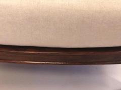 Paolo Buffa Pair of Italian Mid Century Modern Neoclassical Cherry Armchairs by Paolo Buffa - 2372126