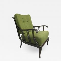 Paolo Buffa Pair of Italian Mid Century Modern Neoclassical Lounge Chairs by Paolo Buffa - 1772647