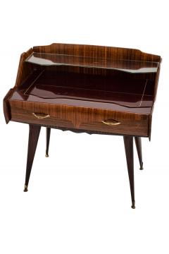 Paolo Buffa Pair of Italian Mid Century Nightstands in the Style of Paolo Buffa circa 1950s - 1574681