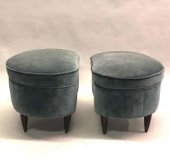 Paolo Buffa Pair of Italian Modern Neoclassical Stools or Benches by Paolo Buffa - 1604366