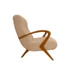 Paolo Buffa Pair of Paolo Buffa Armchairs in Boucl  - 4026549