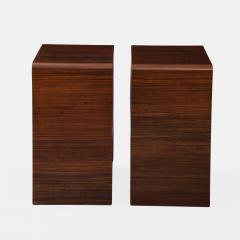 Paolo Buffa Pair of Rosewood Nightstands or Bedside Tables by Paolo Buffa - 3487398