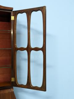 Paolo Buffa Pair of Trumeau Bookcases in Mahogany designed by Paolo Buffa 1950s - 3055429