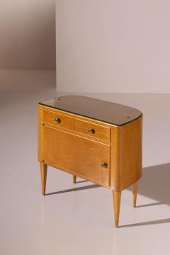 Paolo Buffa Pair of maple wood bedside tables bean shaped Italy 1950s - 4190053