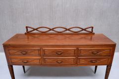 Paolo Buffa Paolo Buffa Buffet Sideboard in Walnut and Brass Mario Quarti Milan 1940s - 3799515