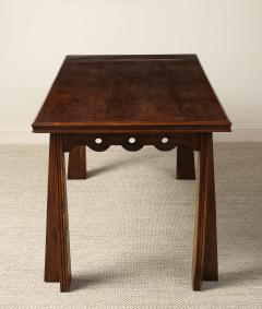 Paolo Buffa Paolo Buffa Carved Oak Dining Table circa 1940 - 4783793