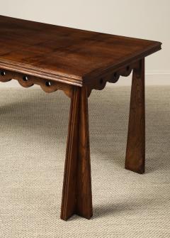 Paolo Buffa Paolo Buffa Carved Oak Dining Table circa 1940 - 4783861