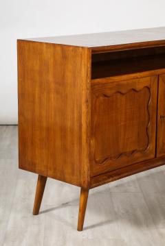 Paolo Buffa Paolo Buffa Carved Wood Sideboard Credenza Italy circa 1950 - 3525730