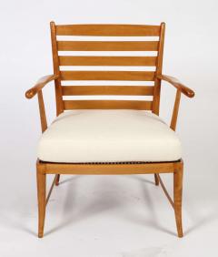 Paolo Buffa Paolo Buffa Cherry Wood and Woven Cane Italian Armchair 1941 - 1713842