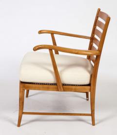 Paolo Buffa Paolo Buffa Cherry Wood and Woven Cane Italian Armchair 1941 - 1713843