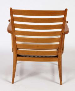 Paolo Buffa Paolo Buffa Cherry Wood and Woven Cane Italian Armchair 1941 - 1713848