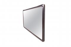 Paolo Buffa Paolo Buffa Italian Mid Century Brown Rectangle Wall Mirror - 4274699