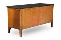 Paolo Buffa Paolo Buffa Italian Mid Century Mahogany and Marble 6 Drawer Dresser Sideboard - 4272816