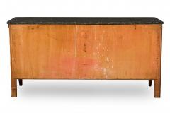 Paolo Buffa Paolo Buffa Italian Mid Century Mahogany and Marble 6 Drawer Dresser Sideboard - 4272817
