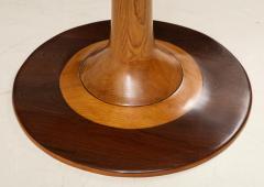 Paolo Buffa Paolo Buffa Oak and Rosewood Pedestal Dining Table - 1833519