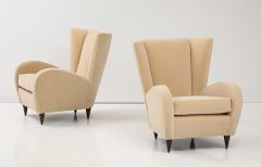 Paolo Buffa Paolo Buffa Pair of Lounge Chairs Italy circa 1950 - 3521039