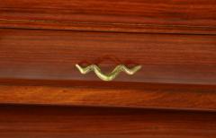 Paolo Buffa Paolo Buffa Pair of Mahogany Bedside or Night Stand Tables Italy ca 1950 - 4397356