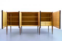 Paolo Buffa Paolo Buffa Set of 2 Extra Large Credenzas in Walnut and Mahogany Italy 1956 - 3247631