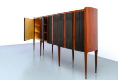 Paolo Buffa Paolo Buffa Set of 2 Extra Large Credenzas in Walnut and Mahogany Italy 1956 - 3247636